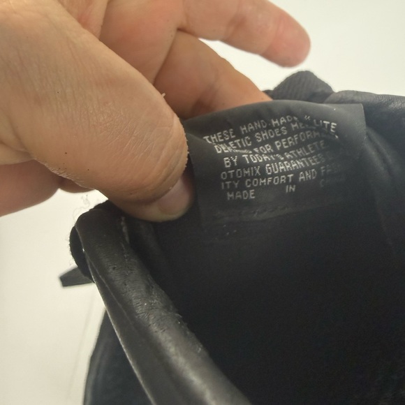 Otomix Mens 10.5 Max 100 Low Top Martial Art Shoe Black Leather main image 4